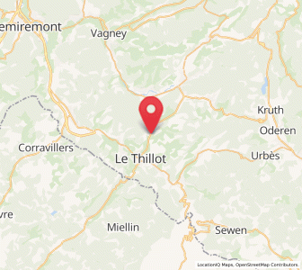 Map of Le Ménil, Grand Est