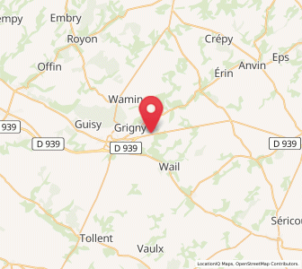 Map of Le Parcq, Hauts-de-France