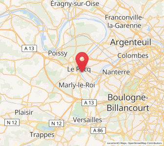 Map of Le Port-Marly, Île-de-France
