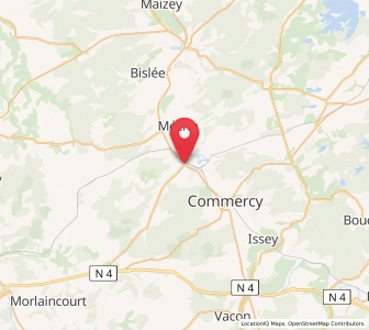 Map of Lérouville, Grand Est
