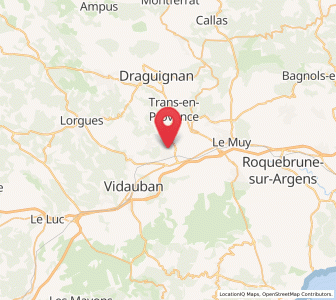 Map of Les Arcs, Provence-Alpes-Côte d'Azur