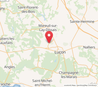 Map of Les Magnils-Reigniers, Pays de la Loire