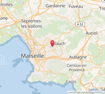 Map of Les Olives, Provence-Alpes-Côte d'Azur