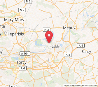 Map of Lesches, Île-de-France