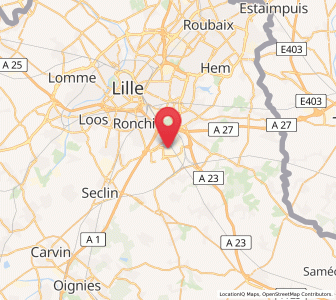 Map of Lesquin, Hauts-de-France