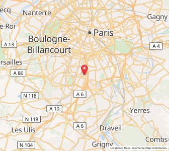 Map of L'Haÿ-les-Roses, Île-de-France