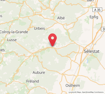 Map of Lièpvre, Grand Est