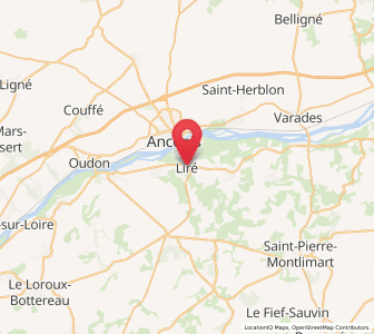 Map of Liré, Pays de la Loire