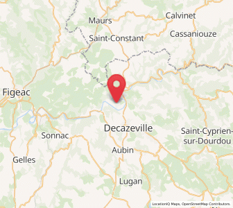 Map of Livinhac-le-Haut, Occitanie