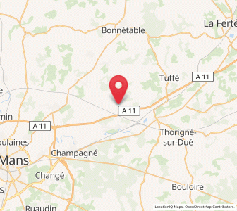 Map of Lombron, Pays de la Loire