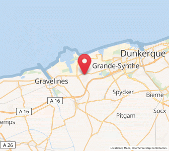 Map of Loon-Plage, Hauts-de-France