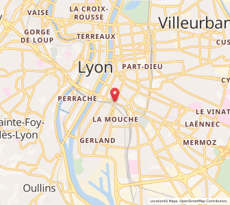 Map of Lyon 07
