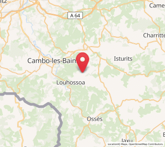 Map of Macaye, Nouvelle-Aquitaine
