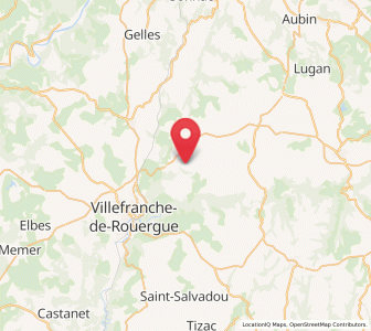 Map of Maleville, Occitanie