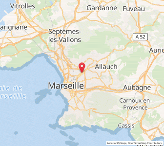 Map of Malpassé, Provence-Alpes-Côte d'Azur