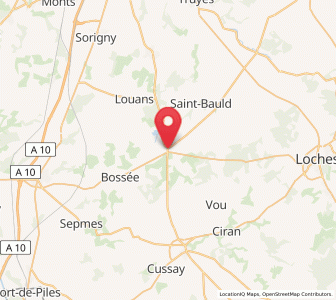 Map of Manthelan, Centre
