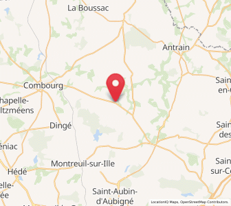 Map of Marcillé-Raoul, Brittany