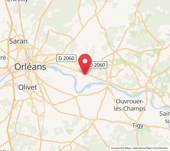Map of Mardié, Centre