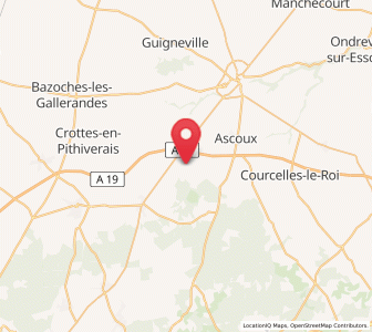 Map of Mareau-aux-Bois, Centre