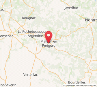 Map of Mareuil, Nouvelle-Aquitaine