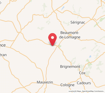 Map of Marignac, Occitanie