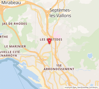 Map of Marseille 15