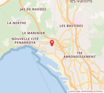 Map of Marseille 16