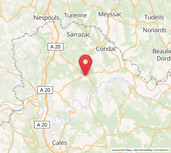 Map of Martel, Occitanie