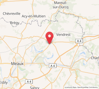 Map of Mary-sur-Marne, Île-de-France