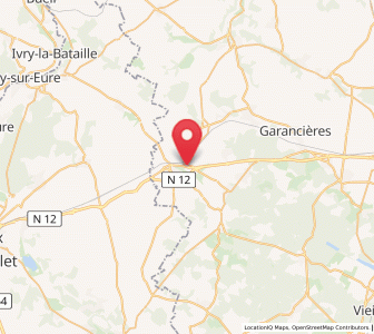 Map of Maulette, Île-de-France