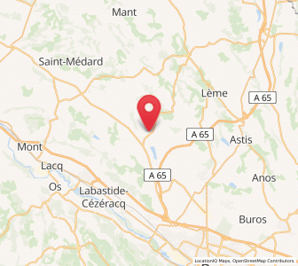 Map of Mazerolles, Nouvelle-Aquitaine