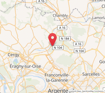 Map of Mériel, Île-de-France