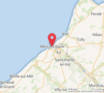 Map of Mers-les-Bains, Hauts-de-France