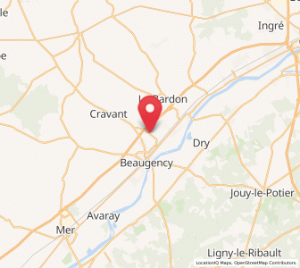 Map of Messas, Centre