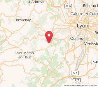 Map of Messimy, Auvergne-Rhône-Alpes