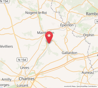 Map of Mévoisins, Centre
