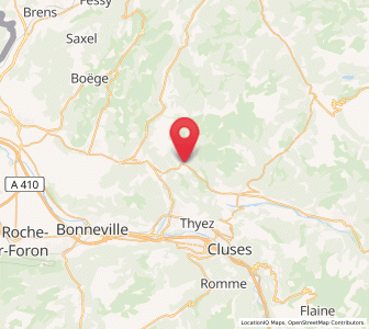 Map of Mieussy, Auvergne-Rhône-Alpes
