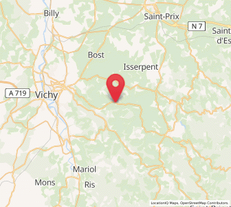 Map of Molles, Auvergne-Rhône-Alpes
