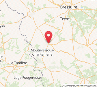 Map of Moncoutant, Nouvelle-Aquitaine