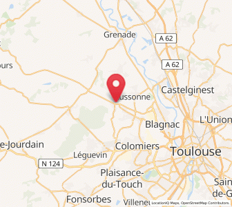 Map of Mondonville, Occitanie