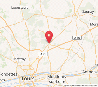 Map of Monnaie, Centre