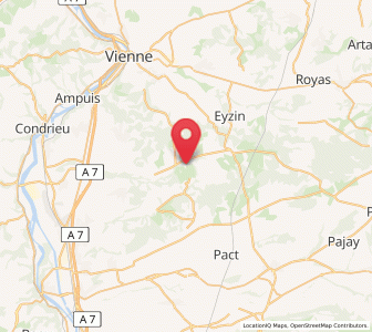 Map of Monsteroux-Milieu, Auvergne-Rhône-Alpes