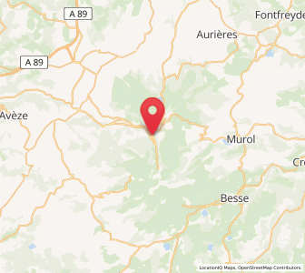 Map of Mont-Dore, Auvergne-Rhône-Alpes