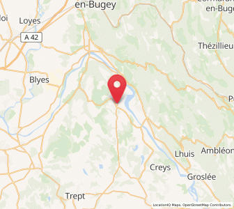 Map of Montalieu, Auvergne-Rhône-Alpes