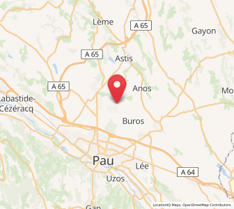 Map of Montardon, Nouvelle-Aquitaine