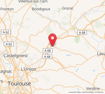 Map of Montastruc-la-Conseillère, Occitanie
