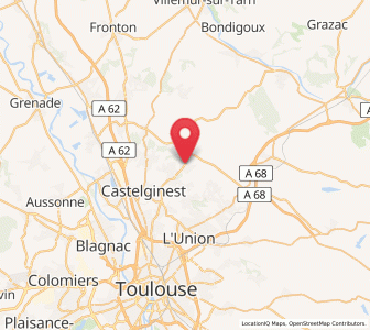 Map of Montberon, Occitanie