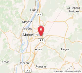 Map of Montboucher-sur-Jabron, Auvergne-Rhône-Alpes