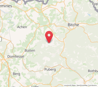 Map of Montbronn, Grand Est