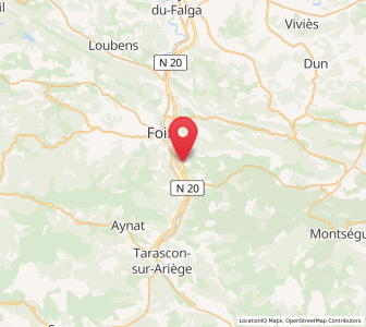 Map of Montgaillard, Occitanie